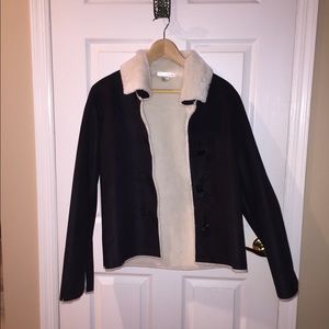 WHBM Suede-like jacket